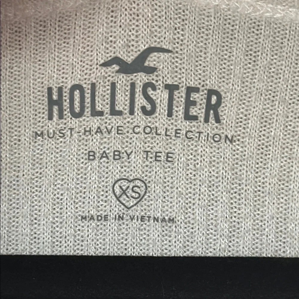 Hollister Women's Ribbed Button-Up Tops - Cream and Brown